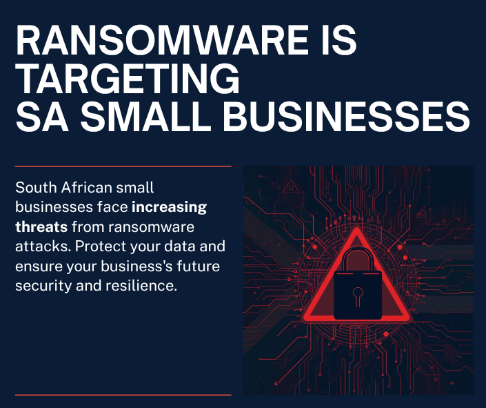 Ransomware targeting South African small businesses